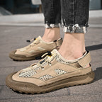 Damen Atmungsaktive Outdoor-Sandalen mit verstellbarem Riemen und rutschfester Sohle EB