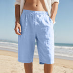 Herren-Bermuda aus Musselin