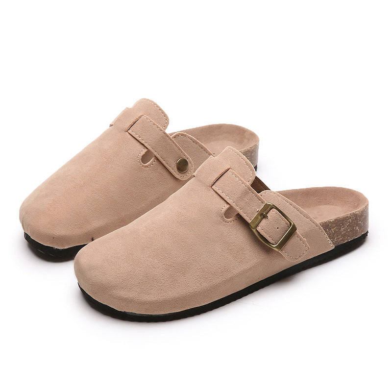 Damen Bequeme Clogs mit verstellbarem Riemen und ergonomischer Sohle EB
