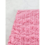 Rüschen-Shorts für Damen mit verstellbaren Bändern