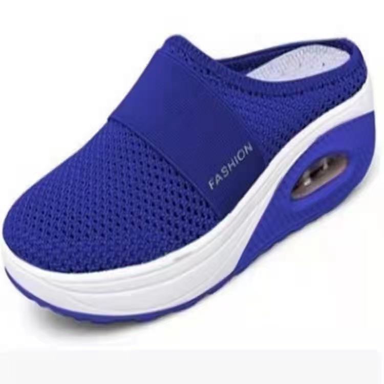 Damen Atmungsaktive Clogs mit elastischem Einsatz und komfortabler Sohle EB