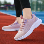 Damen Atmungsaktive Laufschuhe mit dämpfendem Fußbett und flexibler Sohle EB