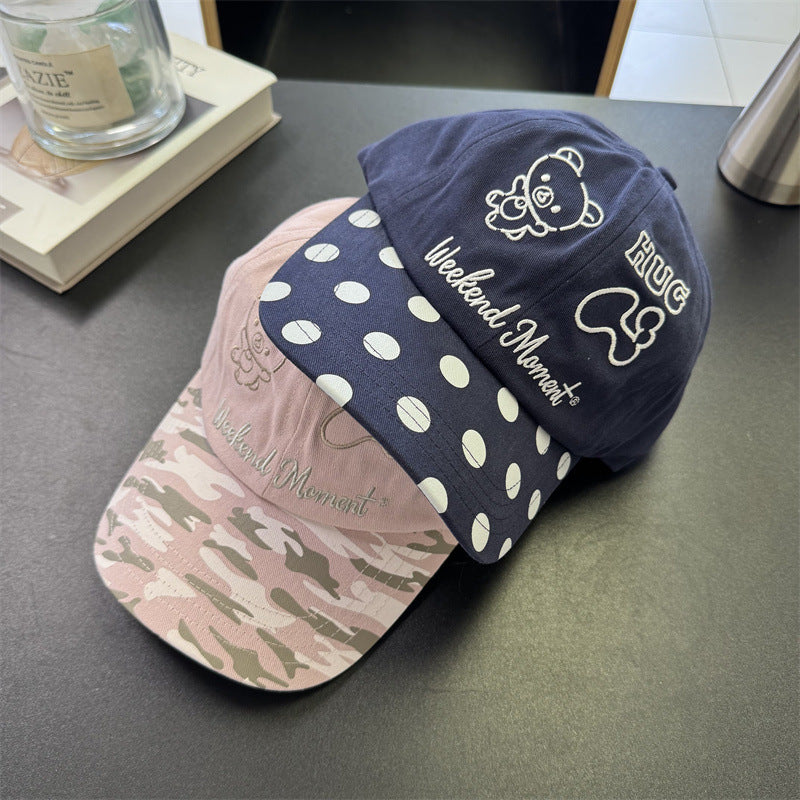 Damen-Baseballkappe mit verspielter Stickerei