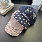 Damen-Baseballkappe mit verspielter Stickerei