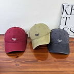 Klassische Distressed-Cap für Herren