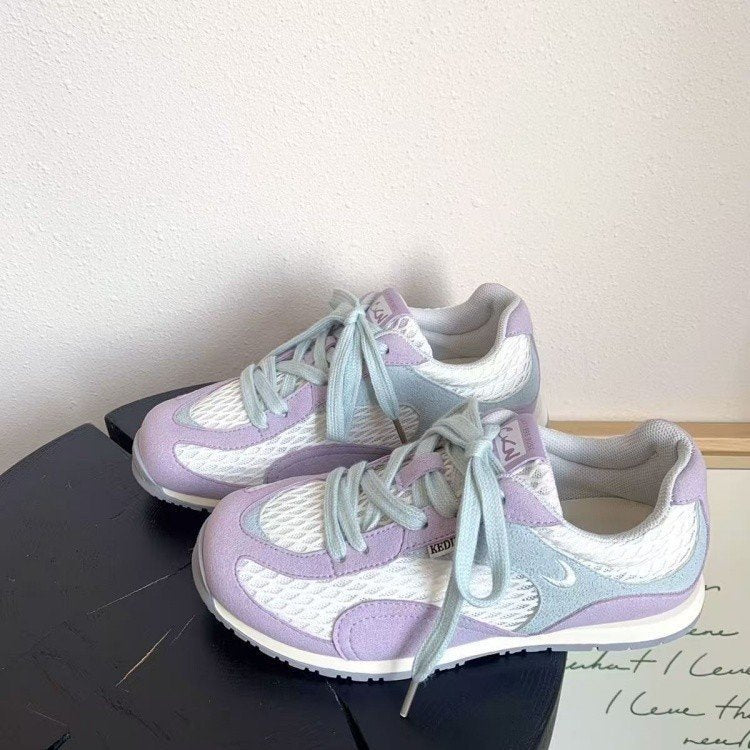 Damen Sportliche Laufschuhe mit atmungsaktiven Mesh-Einsätzen und komfortabler Dämpfung EB