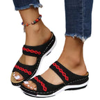 Damen Bequeme Riemensandalen mit modischem Design EB