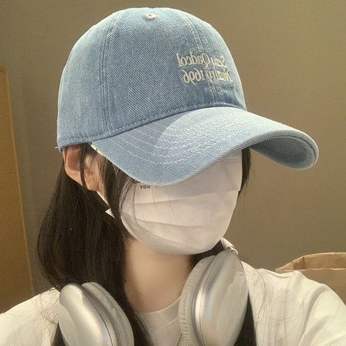 Baseballkappe aus Denim
