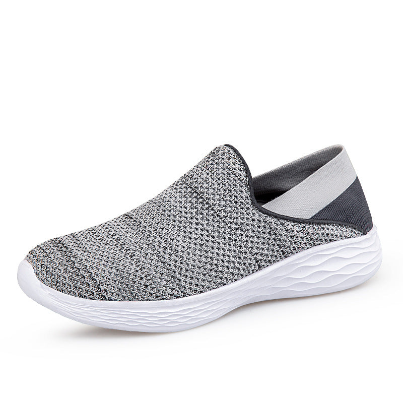 Unisex nan Einstiegs-Komfortschuh mit nahtlosem Strickschaft und dämpfender Leichtschaumsohle EB