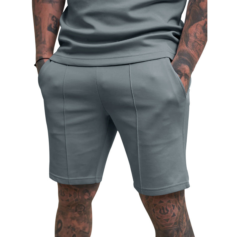 Herren Freizeithose aus Baumwoll-Mix mit Kordelzug