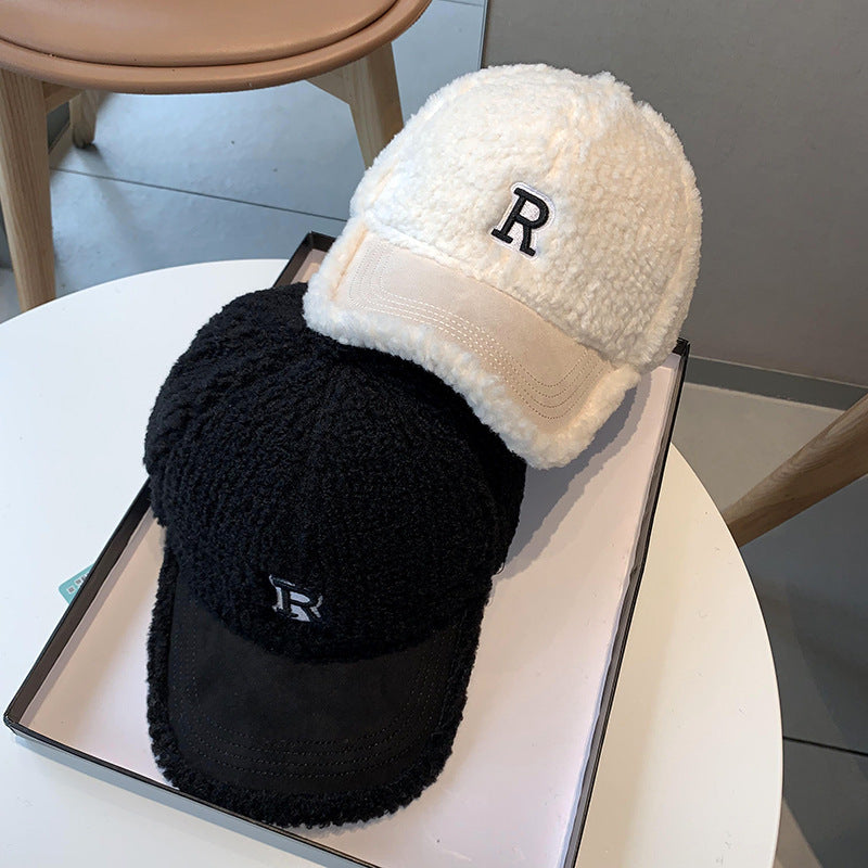 Flauschige Baseball-Cap für Damen