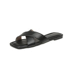 Damen Bequeme Kreuzriemen-Sandalen EB