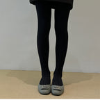 Damen Ballerinas mit luxuriösem Steg und markantem Logo EB