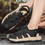 Damen Atmungsaktive Outdoor-Sandalen mit stoßdämpfender Sohle EB