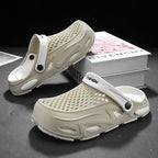 Herren Atmungsaktive Clogs mit verstellbarem Riemen EB