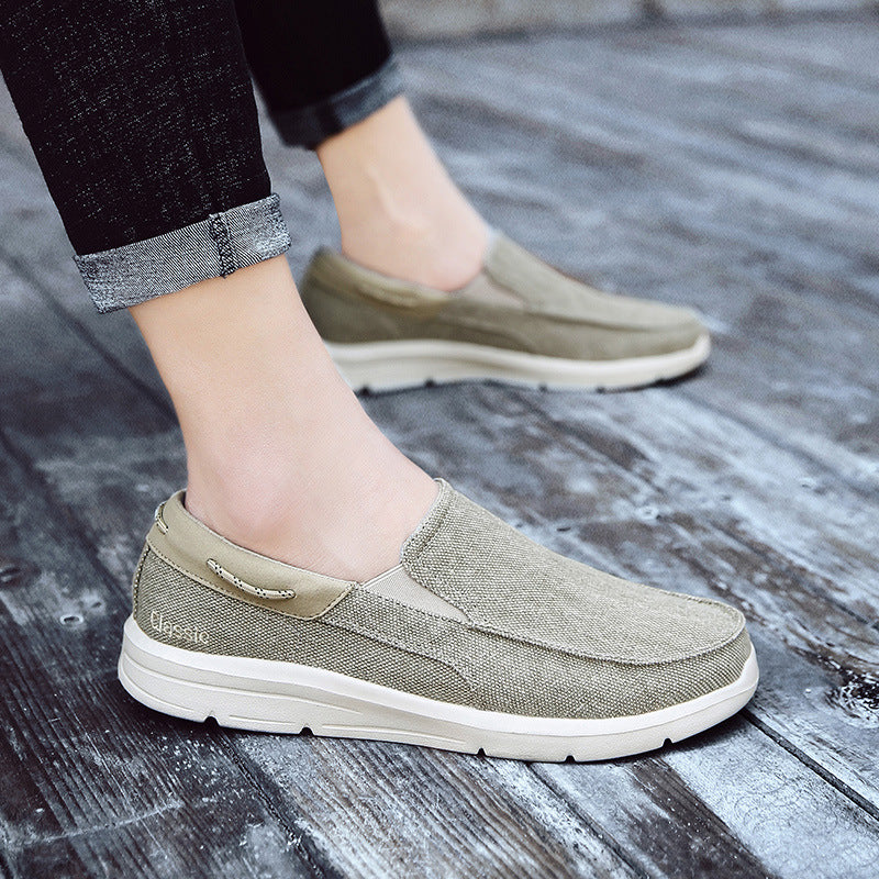 Damen Bequeme Slip-On Schuhe mit atmungsaktivem Obermaterial und dämpfender Sohle EB