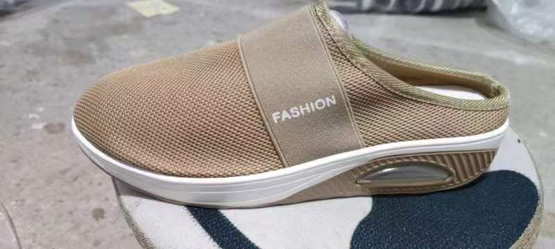 Damen Atmungsaktive Clogs mit rutschfester Sohle und flexiblem Mesh-Obermaterial EB
