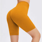 Damen Hochgeschnittene Sport-Bermudas mit Formgebung EB