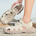 Damen Atmungsaktive Freizeit-Sandalen mit verstellbarem Schnürsystem EB