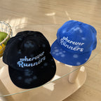 Lässige bestickte Baseball-Cap für Herren