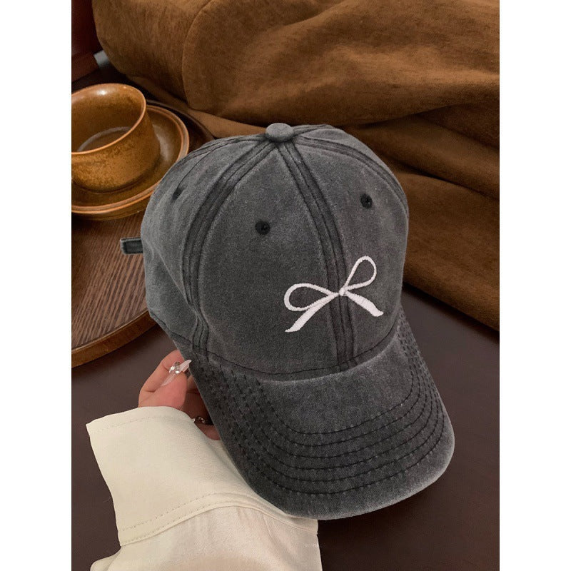 Lässige bestickte Baseballkappe für Damen
