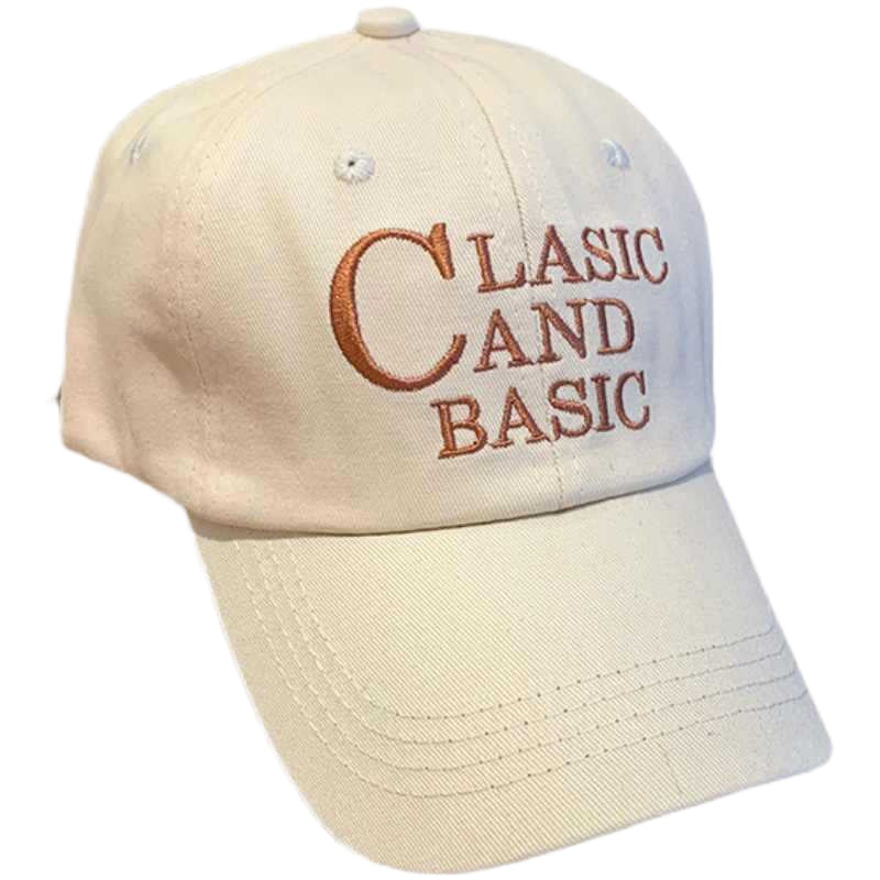 Klassische bestickte Damen-Baseballkappe