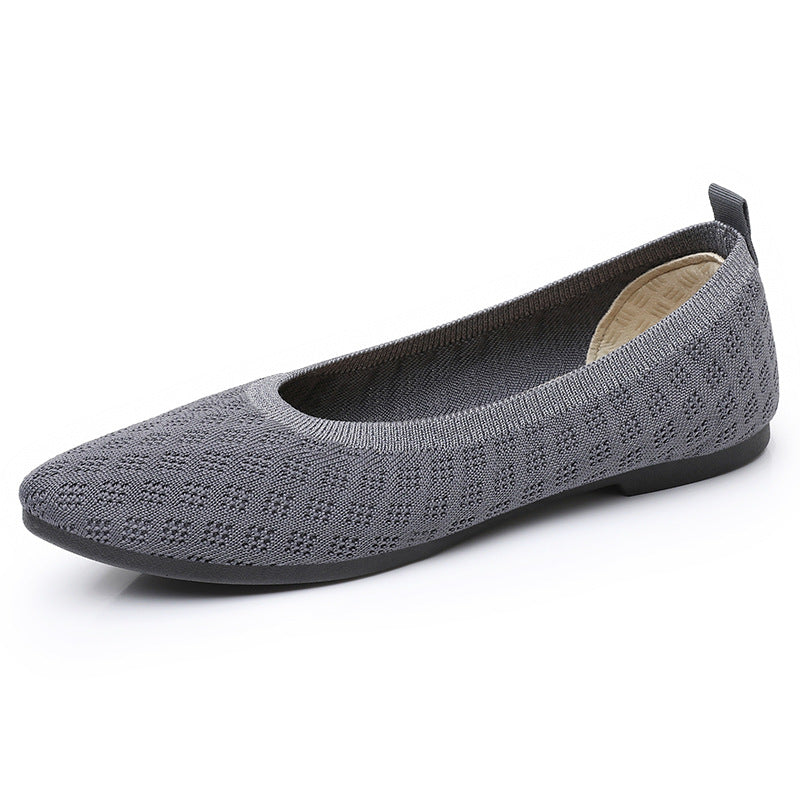 Damen Bequeme Strickschuhe EB