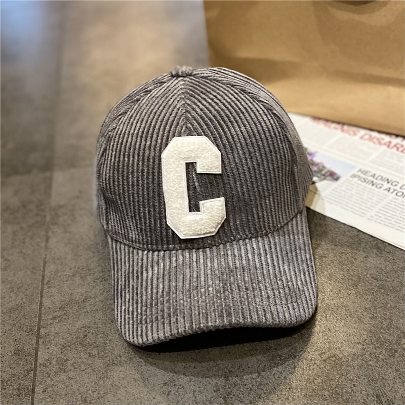 Unisex-Baseballcap aus Cord