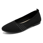 Damen Elastische und atmungsaktive Ballerinas mit rutschfester Sohle EB