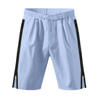 Herren sportliche Shorts mit atmungsaktiven Seiteneinsätzen EB