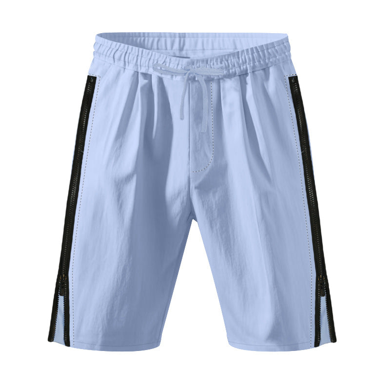 Leichte Trainingsshorts für Herren mit elastischem Kordelzugbund