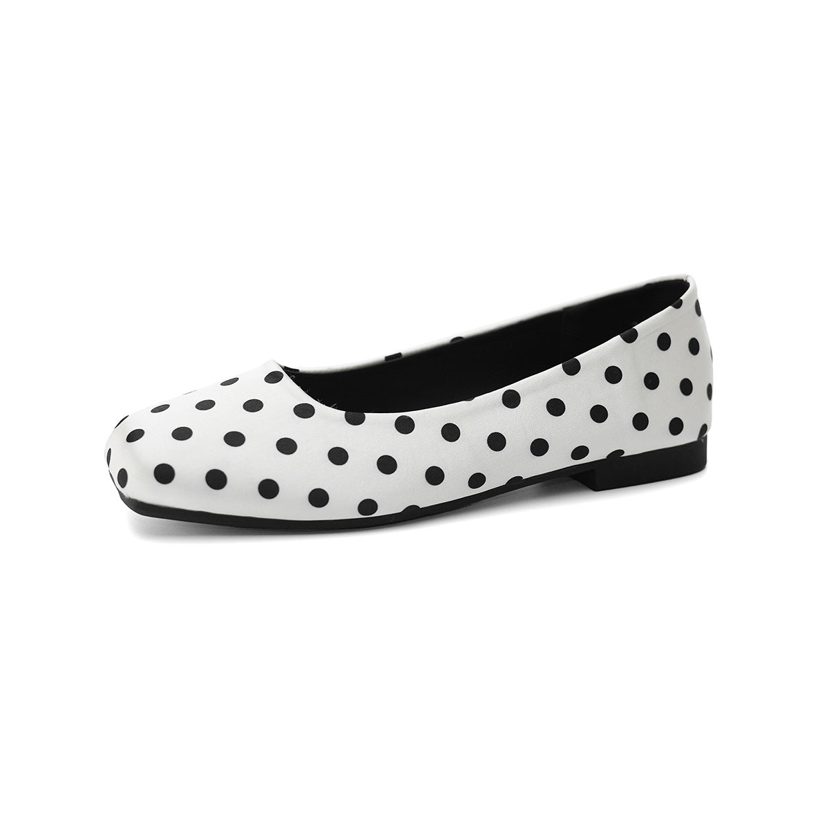 Damen Ballerinas mit verspieltem Punktedesign und bequemem Fußbett EB
