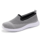 Damen Atmungsaktive Slip-On Freizeitschuhe mit flexiblem Design EB