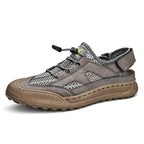 Damen Atmungsaktive Outdoor-Sandalen mit verstellbarem Riemen und rutschfester Sohle EB
