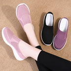 Damen Bequeme Sport-Slipper mit atmungsaktivem Obermaterial EB
