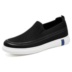 Damen Bequeme Slip-On Freizeitschuhe mit atmungsaktiver Mesh-Oberfläche EB