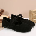 Damen Ballerinas mit verstellbarem Klettverschluss und weichem Obermaterial EB
