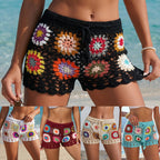 Damen-Häkel-Strandshorts
