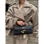 Damen Trenchcoat mit taillierbarem Gürtel und modischen Revers EB