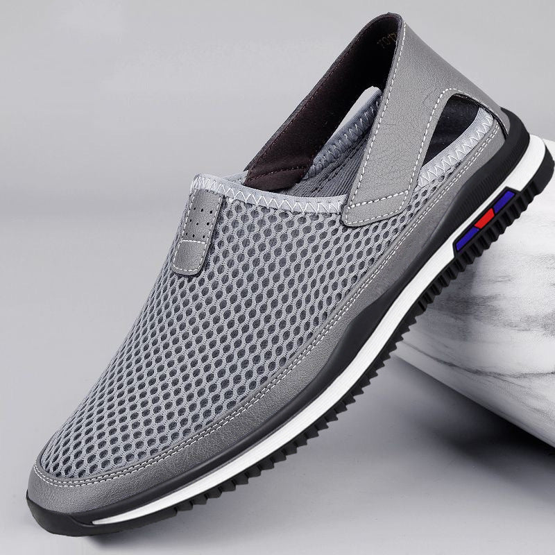 Damen Atmungsaktive Slip-On Schuhe mit flexibler Laufsohle EB