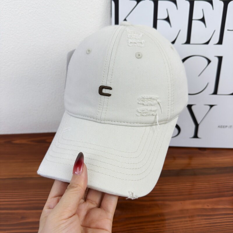 Herrenkappe im Distressed-Look