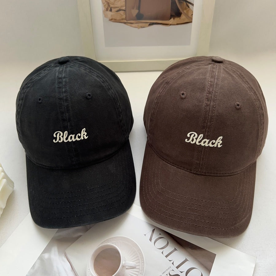 Lässige bestickte Baseballkappe für Damen
