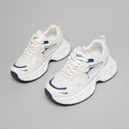 Damen Sportliche Laufschuhe mit atmungsaktivem Mesh-Obermaterial und stoßdämpfender Sohle EB