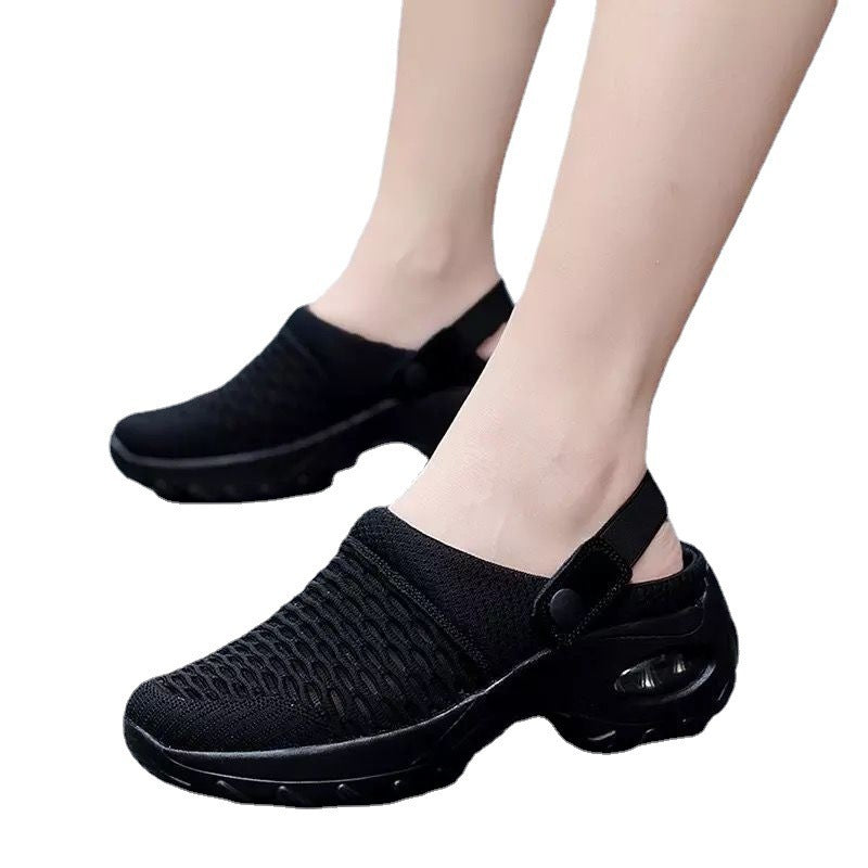 Damen Atmungsaktive Freizeitschuhe mit elastischem Riemen und innovativer Sohle EB
