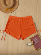 Bequeme Damen-Badeshorts mit Rüschendetails