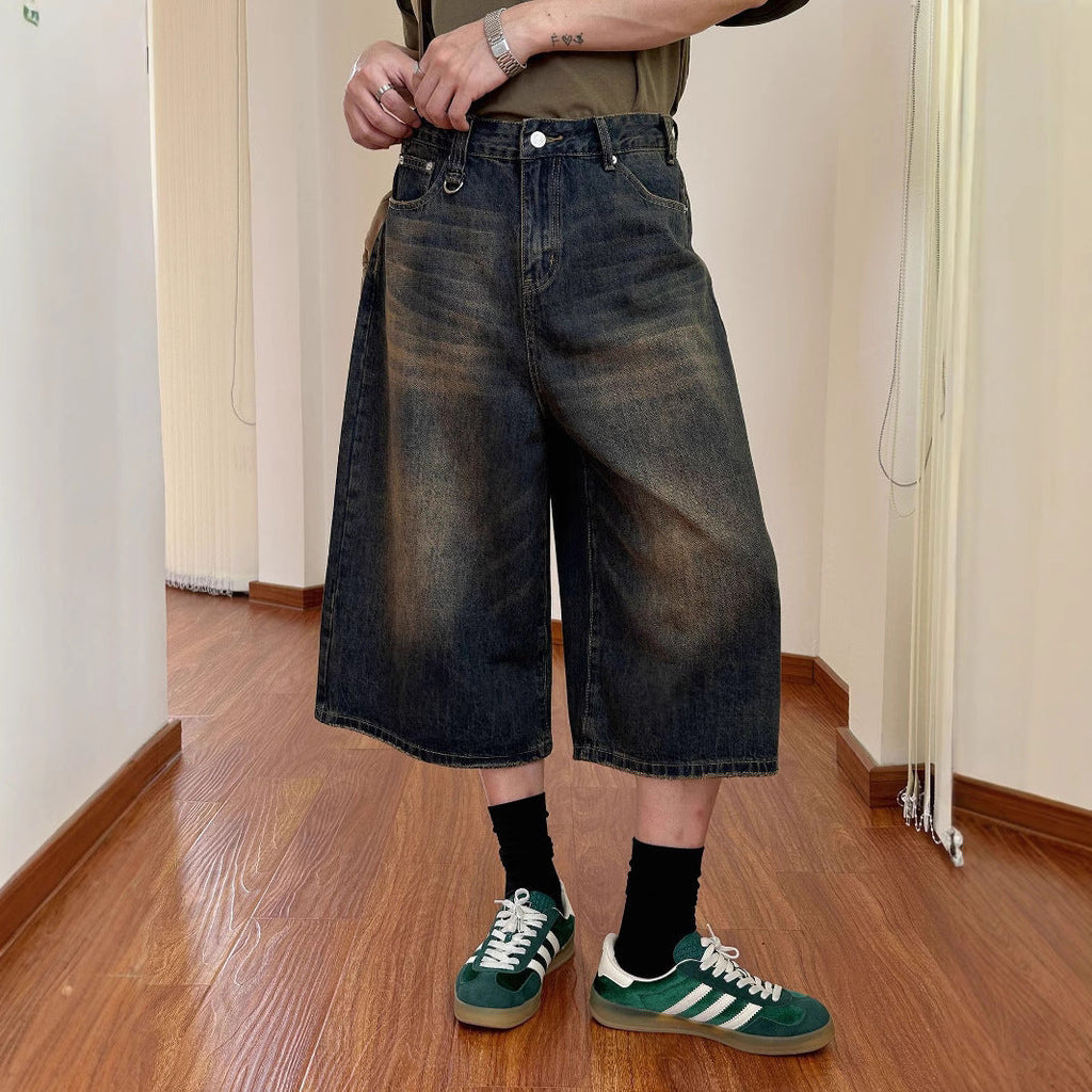 Lockere Jeansshorts für Damen