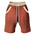 Herren Freizeit-Shorts mit elastischem Bund und praktischen Seitentaschen EB