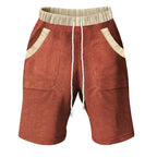 Herren Freizeit-Shorts mit elastischem Bund und praktischen Seitentaschen EB