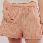 Damen Sommerliche Streifen-Shorts EB