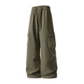Damen Weite Cargo-Shorts mit elastischem Tunnelzugbund